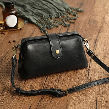 Luxe Leather Shoulder Bag - Tijdloze Elegantie en Organisatie