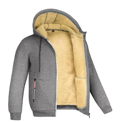 James | Warme Lamswol Hoodie voor de Koude Wintermaanden