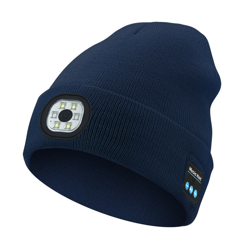 MultiBeanie | Multifunctionele LED en Bluetooth Warme Muts