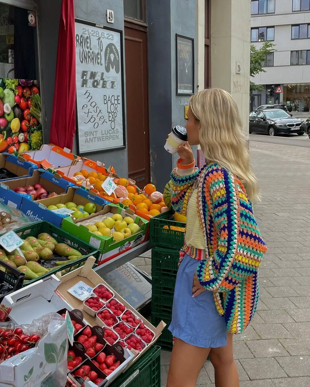 Valentina | Kleurrijk Gehaakt Vest