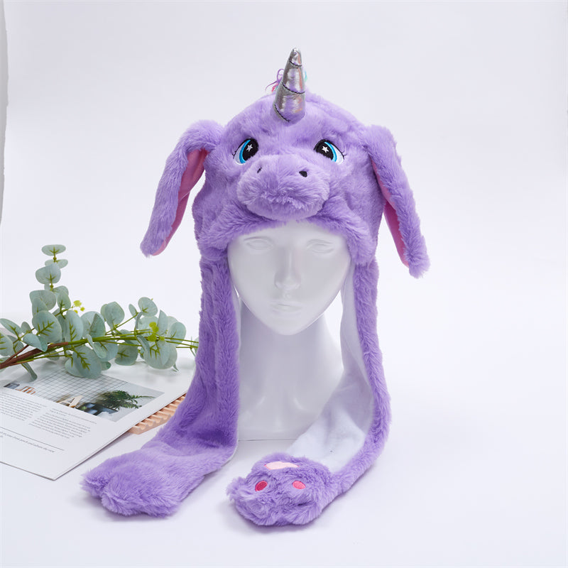 Niedliche Mütze mit beweglichen Ohren – BunnyBounce Hat