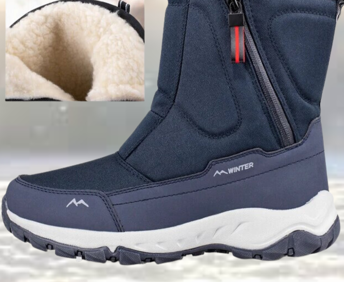 Viktor | Modische Mesh-Schneestiefel mit mittlerer Wadenhöhe für warme Wintertage