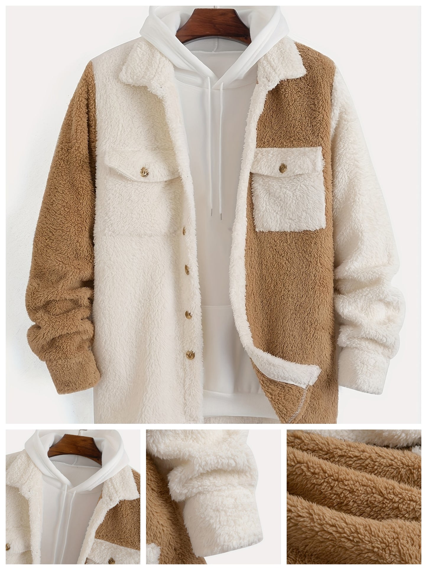 Edward | Omkeerbare Fleece Jas