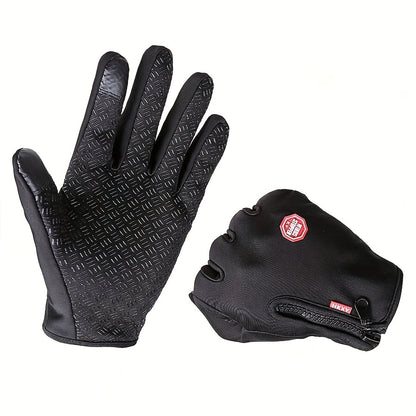 Lucas | Winter Touchscreen Handschoenen – Winddicht, Waterdicht & Warm voor Fietsen, Hardlopen & Vissen