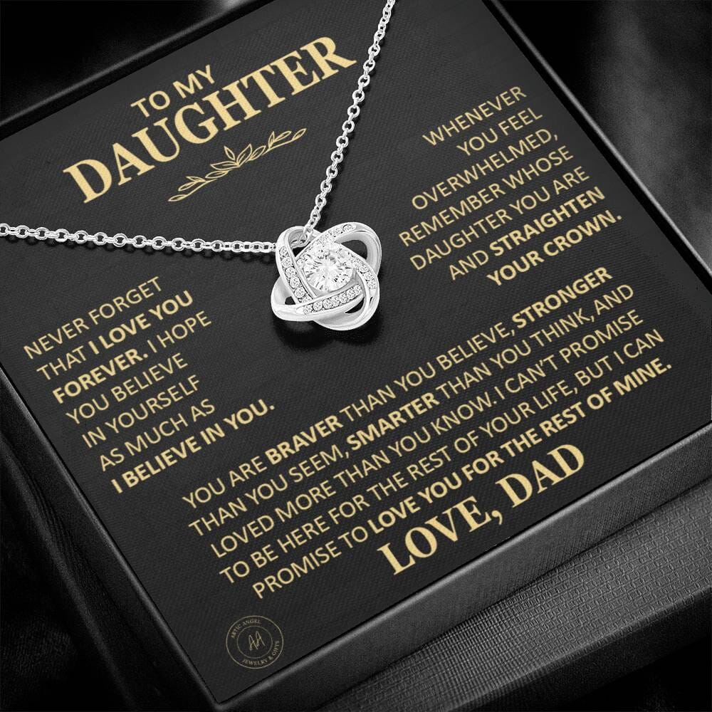 "Never Forget That I Love You" Necklace | Een tijdloos cadeau voor je dochter