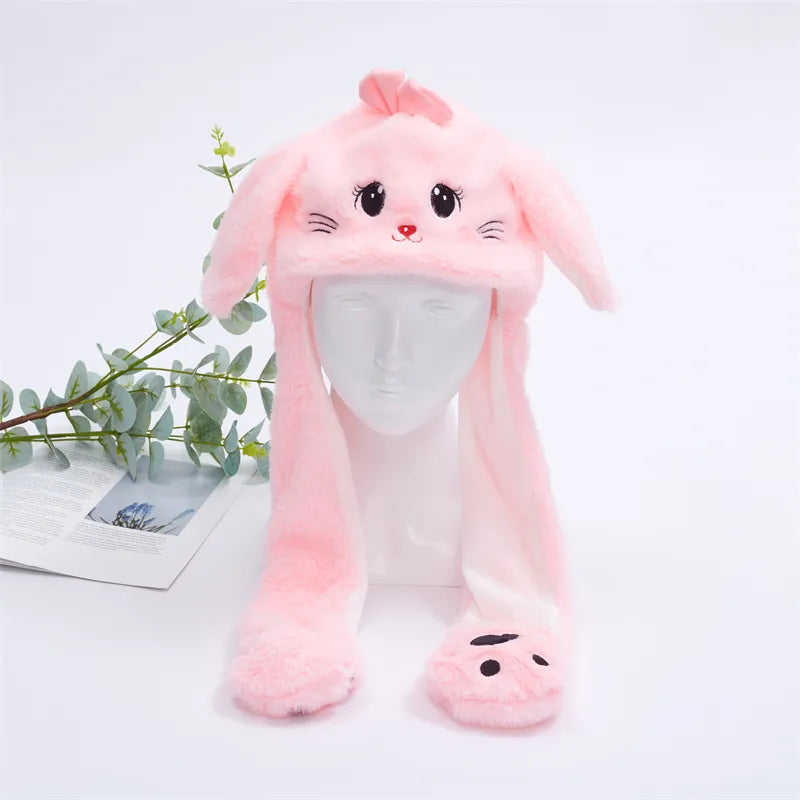 Niedliche Mütze mit beweglichen Ohren – BunnyBounce Hat