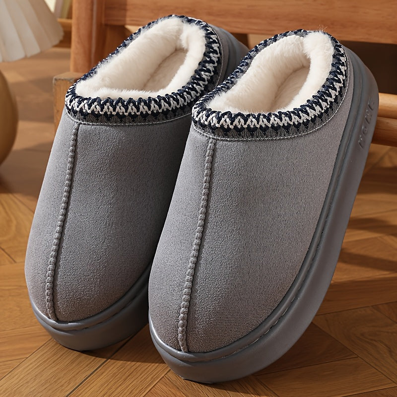 Lena | Warme pluche pantoffels voor dames – antislip en gezellig voor de winter