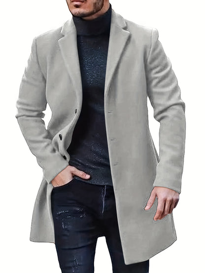 Heinrich | Retro-Trenchcoat mit einlagigem Design für Herbst und Winter