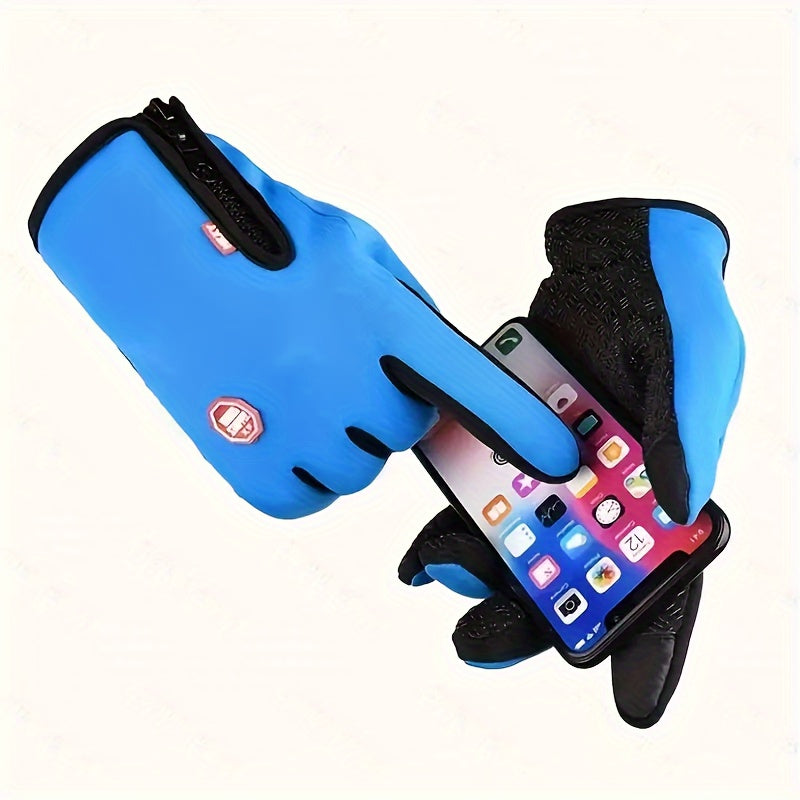 Lucas | Winter Touchscreen Handschoenen – Winddicht, Waterdicht & Warm voor Fietsen, Hardlopen & Vissen