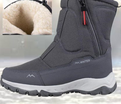 Viktor | Modische Mesh-Schneestiefel mit mittlerer Wadenhöhe für warme Wintertage