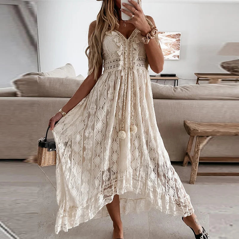 BohoDress | Bohemian kanten zomerjurk