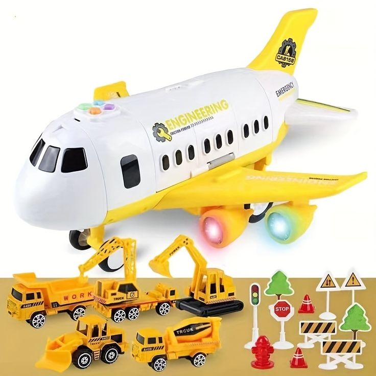 SkyFleet Adventure Set | Compleet met lichten, geluiden en voertuigen voor ultiem speelplezier