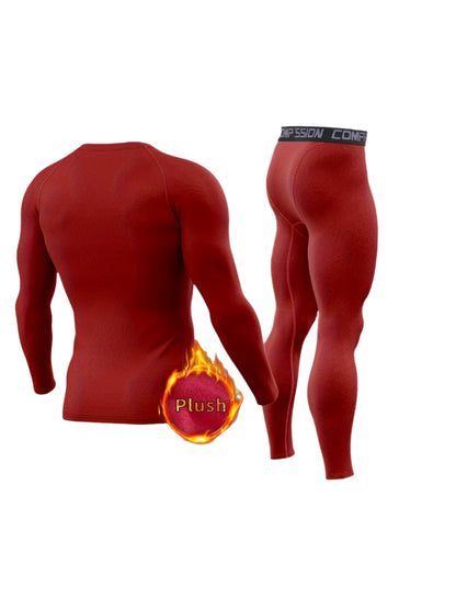 Bjorn | 2-Delige Set Thermische Compressiekleding Voor Heren – Warm & Ademend Voor Fitness en Buitensporten