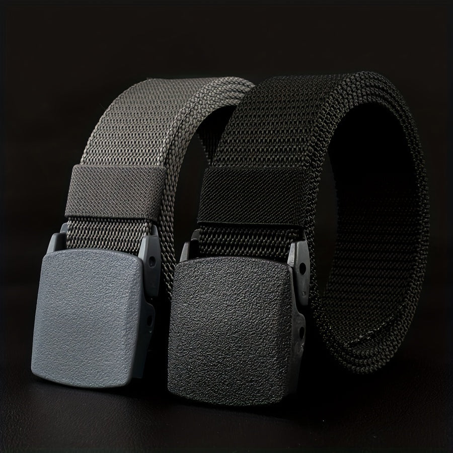 Lucas | Nylon Riem met Militaire Stijl voor Outdoor Avonturen