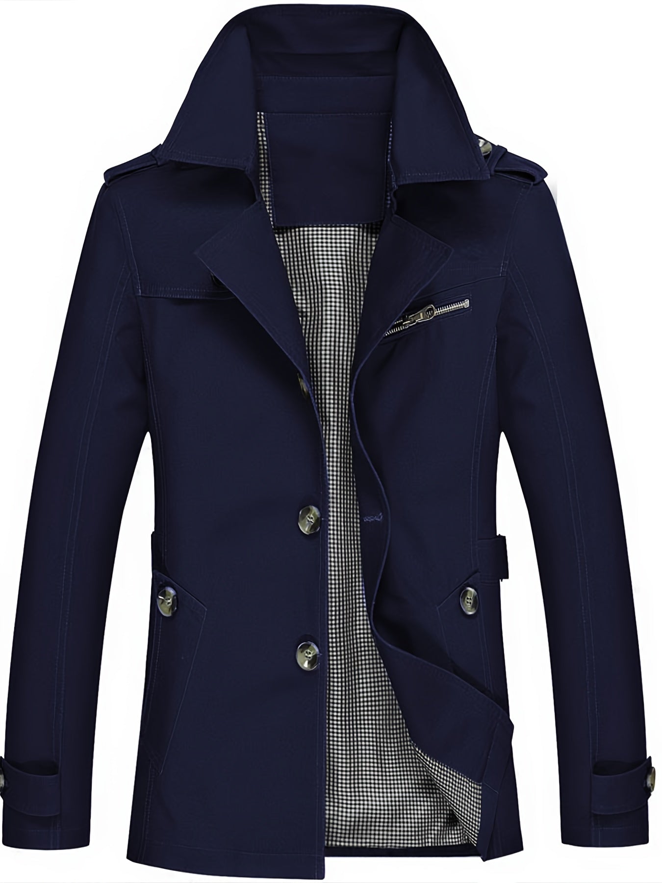 Alexander | Mid-Lange Trenchcoat voor Lente en Herfst