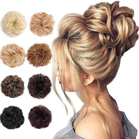 Dianqi Blonde Bun | Perfecte messy bun voor moeiteloze stijl