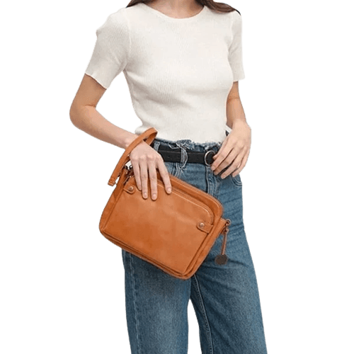 AgentBag™ | Leren crossbody schoudertassen - campor.nl