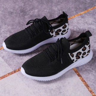 Isabella | Atmungsaktive Sneakers mit Leopardenmuster für Komfort und Stil 