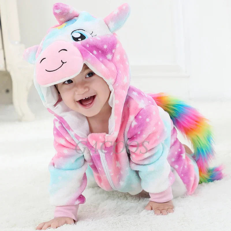 Comfy Baby Onesies - Schattige dieren onesies voor je kleintje