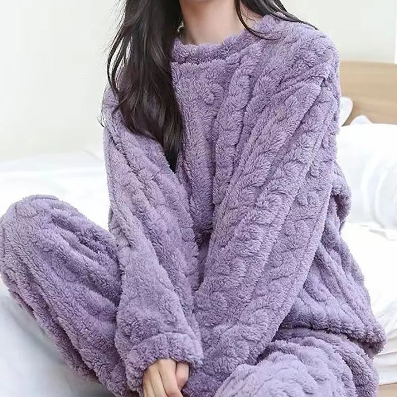 Arya  -  Knusse Fleece Pyjama Set