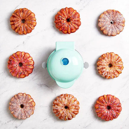 Mini Bundt Cake Maker | Maak snel en moeiteloos prachtige tulband cakes met anti-aanbakoppervlak