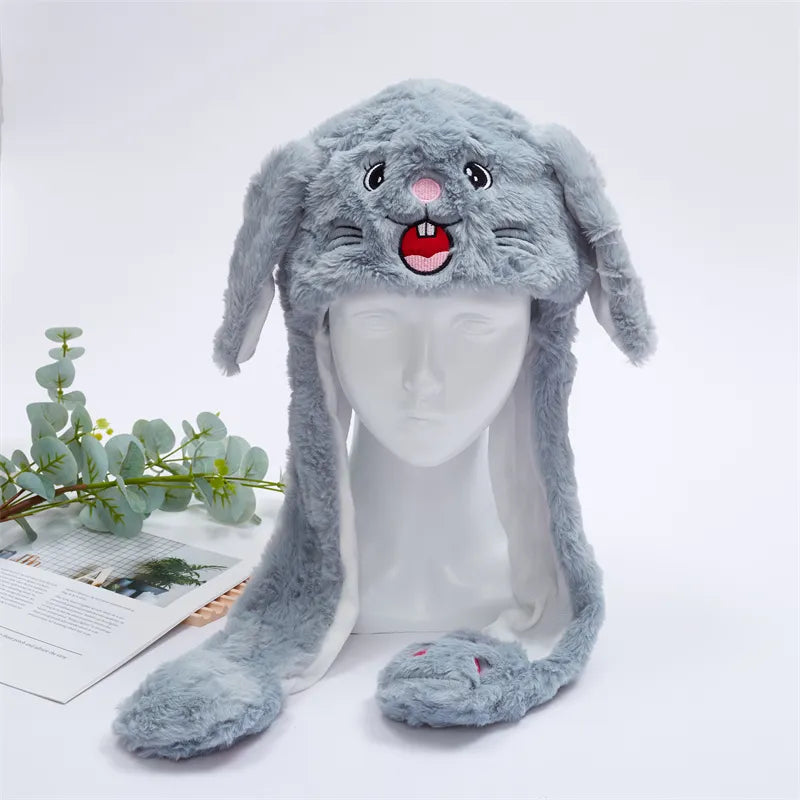 Niedliche Mütze mit beweglichen Ohren – BunnyBounce Hat