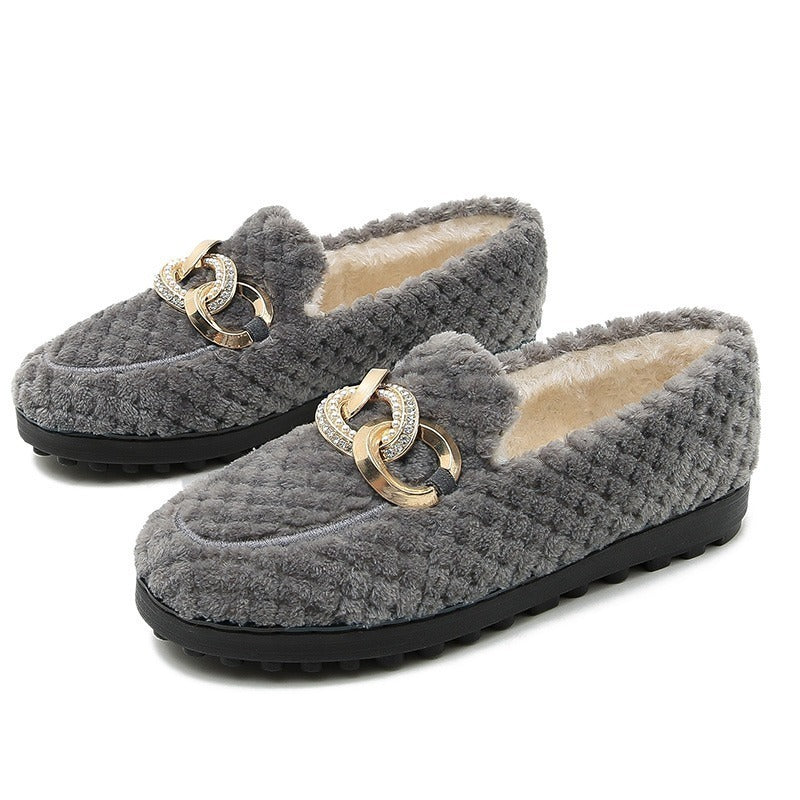 Crystalline Winter Loafers | Warm & Modieus