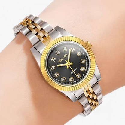 Fay - Elegante Gouden Rond Wristwatch - Uw Stijlvolle en Praktische Must-Have!