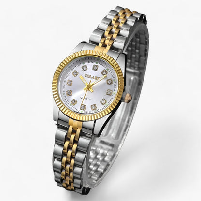 Fay - Elegante Gouden Rond Wristwatch - Uw Stijlvolle en Praktische Must-Have!