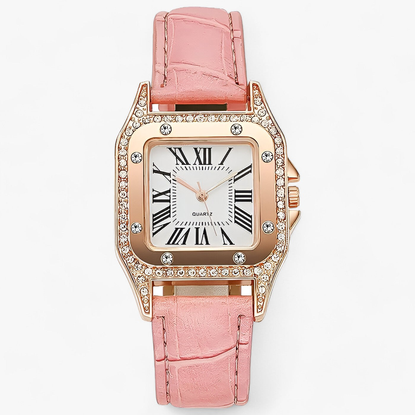 Isabel - Elegante Quartz-Lederhorloge – Uw Perfecte Metgezel voor Luxe en Stijl