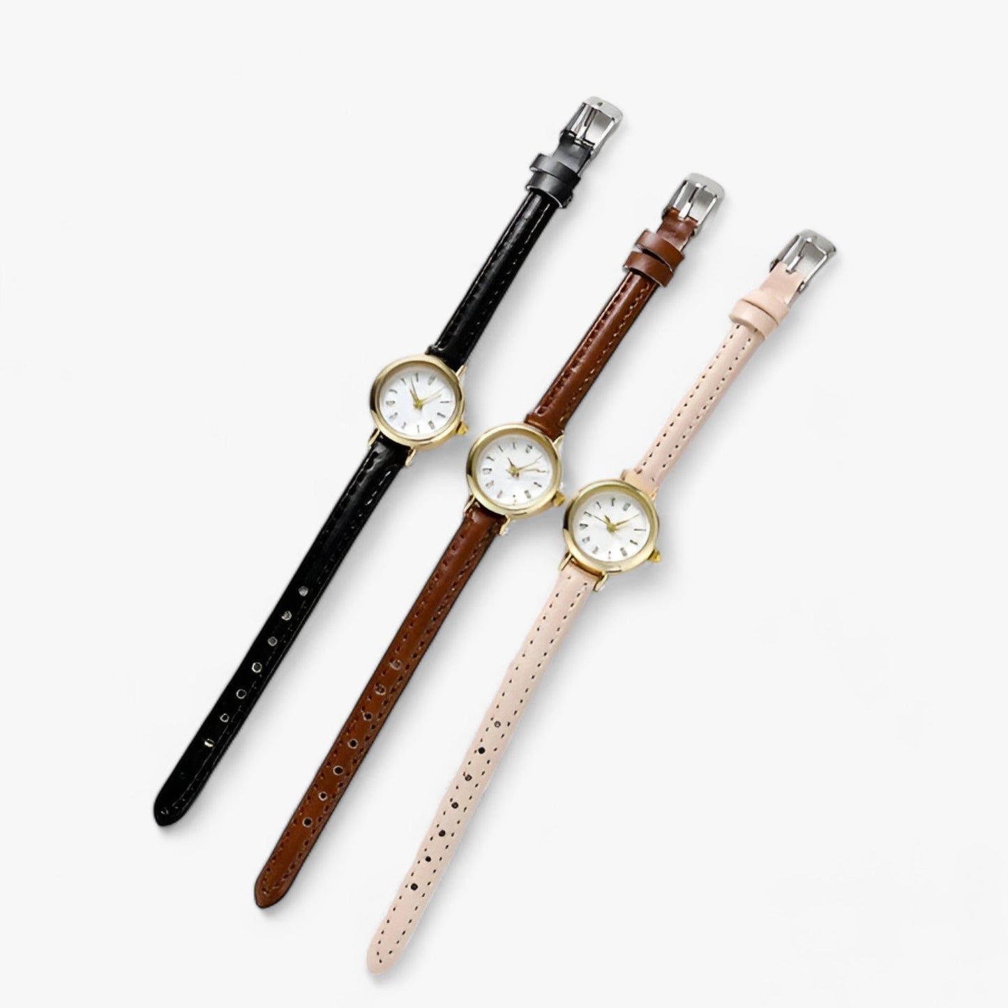 Nora - Elegante Miniatuurhorloge - Stijlvol Minimalisme voor Elke Dag