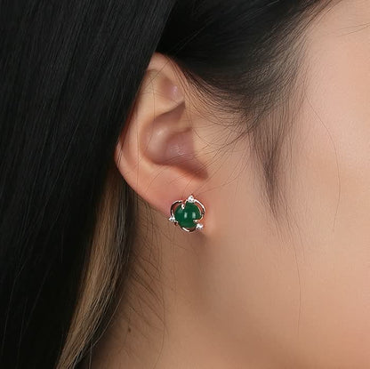 GreenEarring |  Oorbel Voor Dames