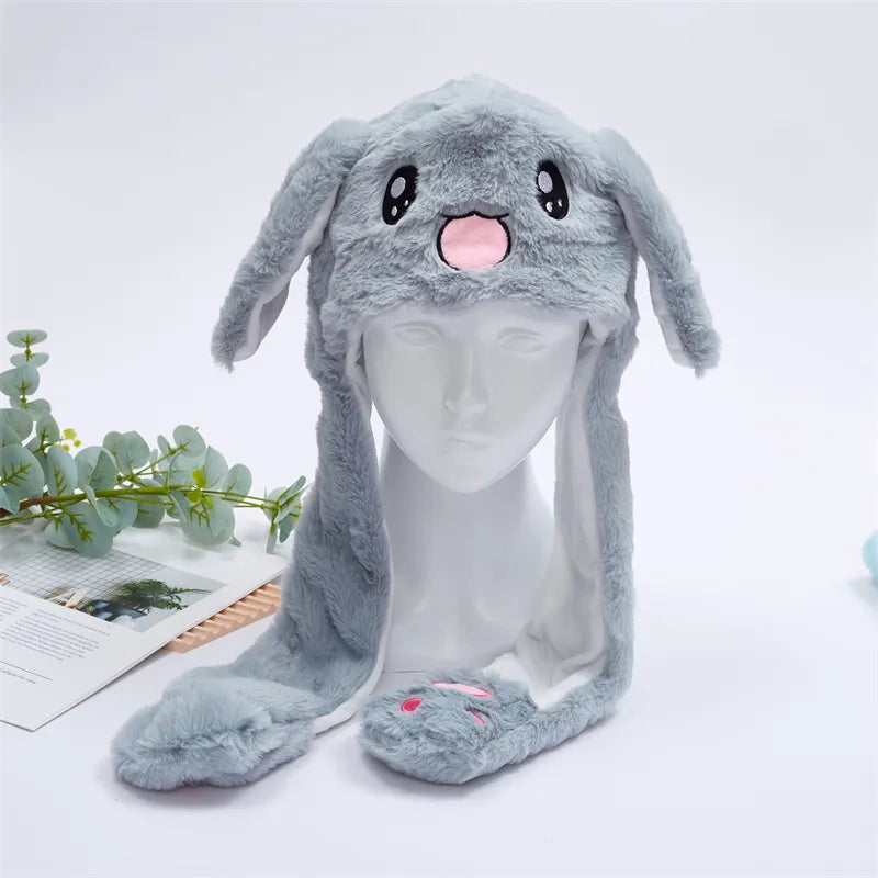 Niedliche Mütze mit beweglichen Ohren – BunnyBounce Hat