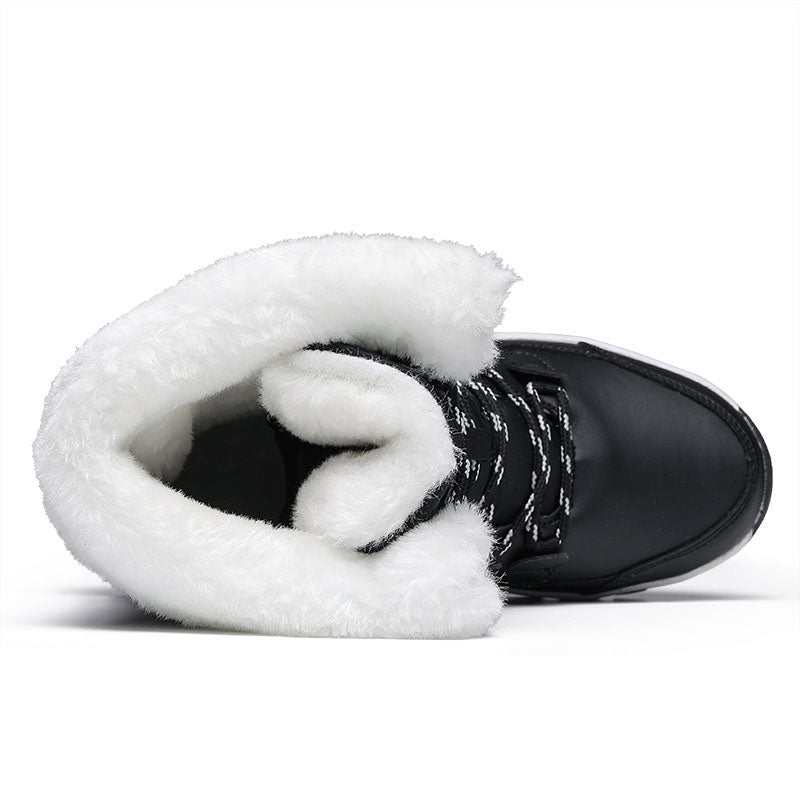 Warme, wasserdichte und rutschfeste Schneestiefel für Damen